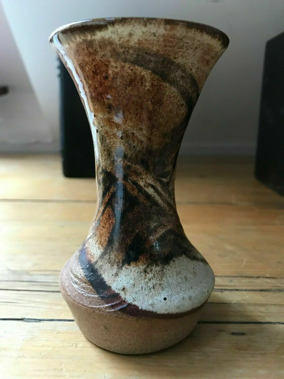 Prince Edward Island Barry Jeeves Pei Handmade Original Clay Vase 5 Inch Signed