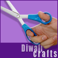 Craft Ideas Diwali on Diwali On The Net   Diwali Craft Projects  Coloring Pictures And Other