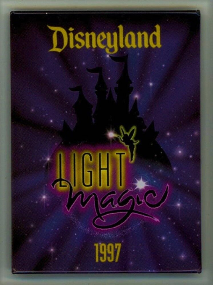 Disneyland Light Magic 1997 Promotional Pin - Tinker Bell Sleeping Beauty Castle