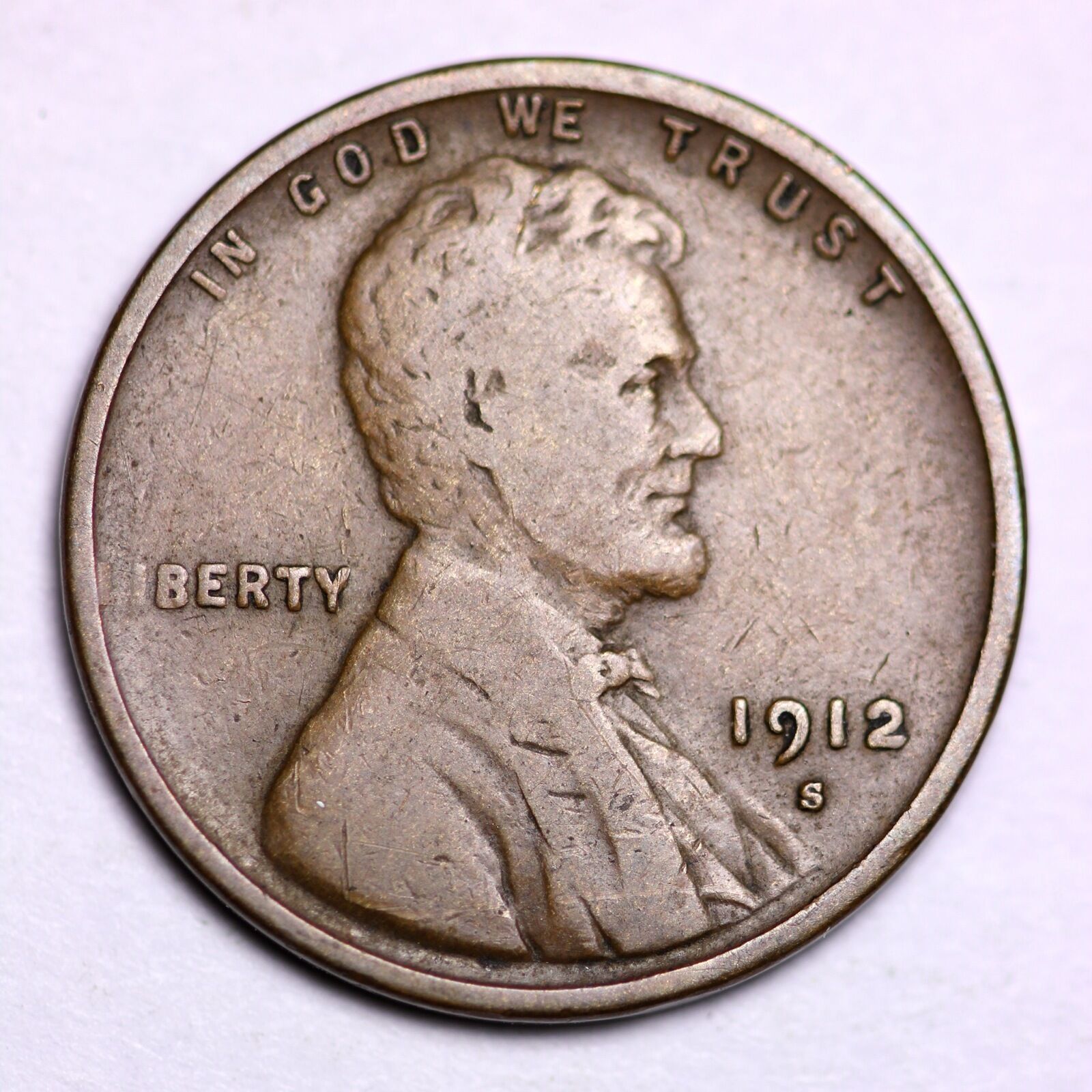 1912-S Lincoln Wheat Cent Penny LOWEST PRICES ON THE BAY  