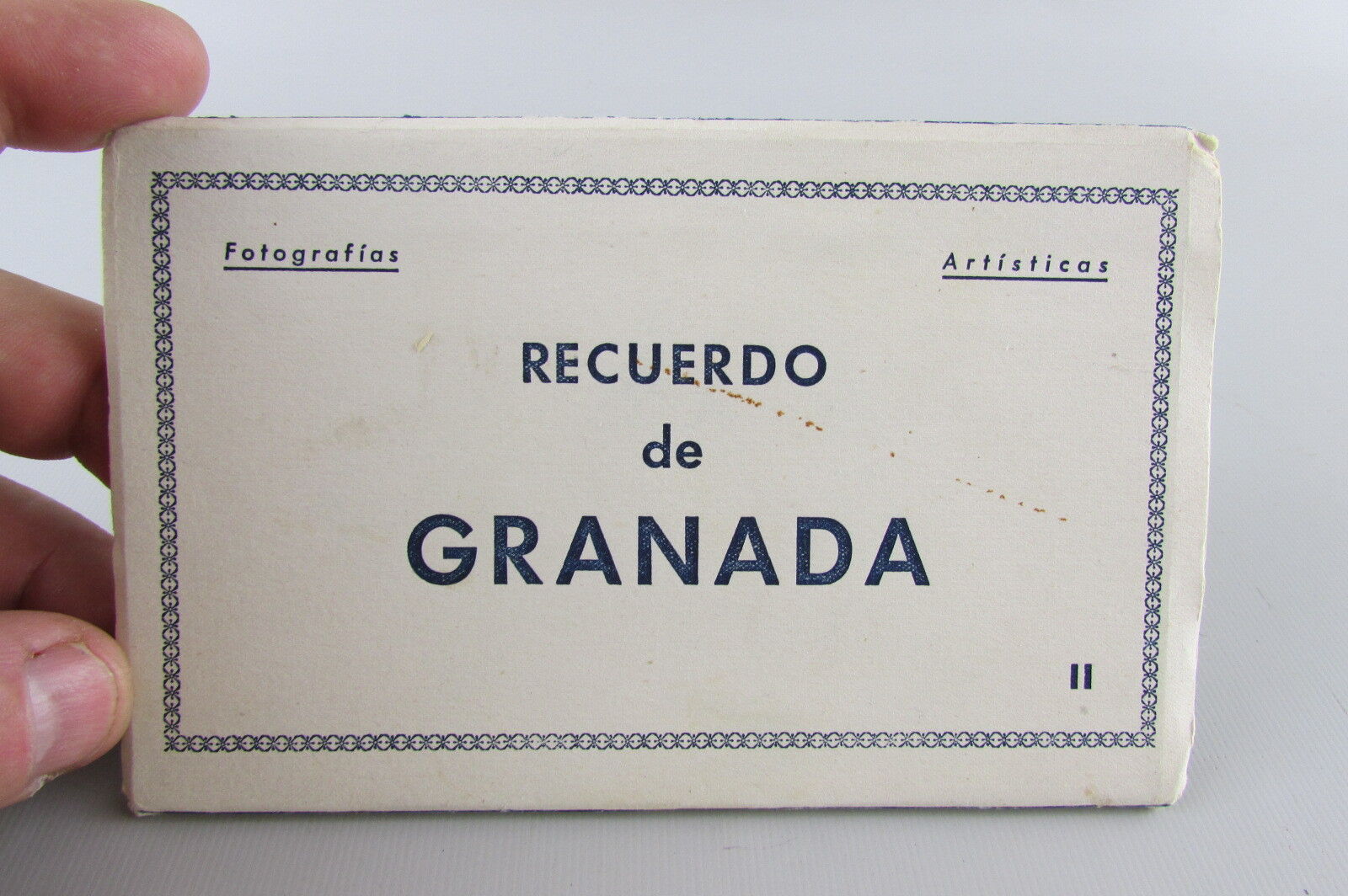 Recuerdo de Granada Vintage Postcard Set 10 post cards  1919
