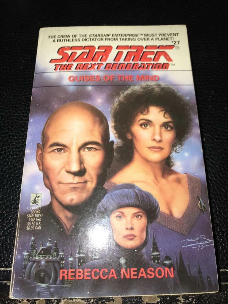 Guises of the Mind (STNG #27) by Rebecca Neason.  Pocket Books (1993)