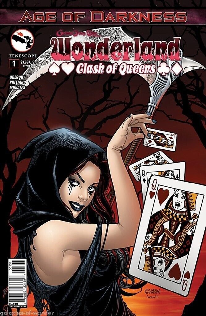 Grimm Fairy Tales Presents: Wonderland : Clash Of Queens #1 (1C cover) Zenescope