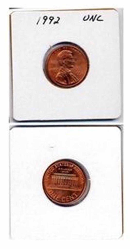 1992 Lincoln Cent
