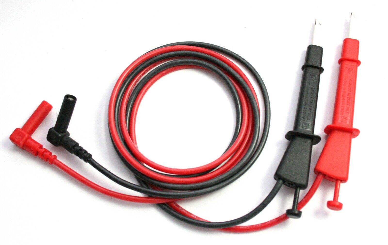 Set of Parrot 2mm PCX 1m Test Leads, 600V Cat III with Banana Plugs