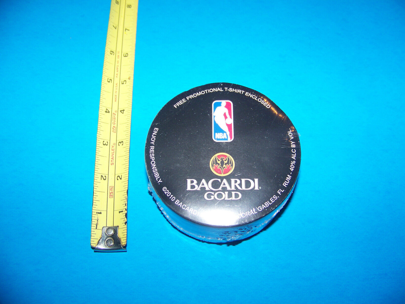 Bacardi Gold NBA Promotional T-Shirt  2010  ( Never Opened) 
