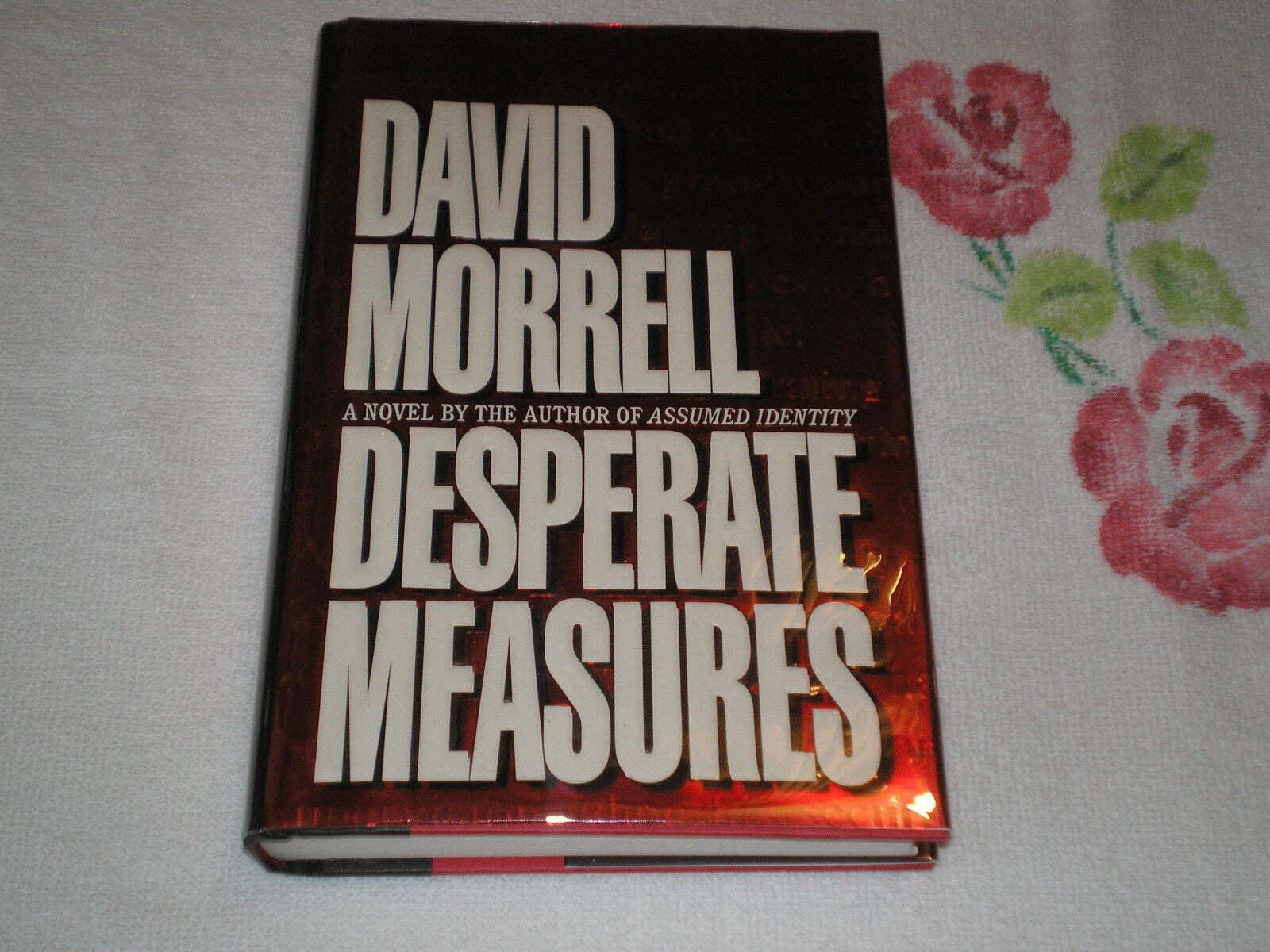 Desperate Measures by David Morrell  *Signed*                           JA