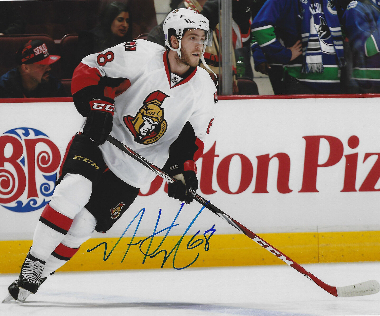 Mike Hoffman Autographed Signed 8x10 Photo - w/COA - NHL Ottawa Senators