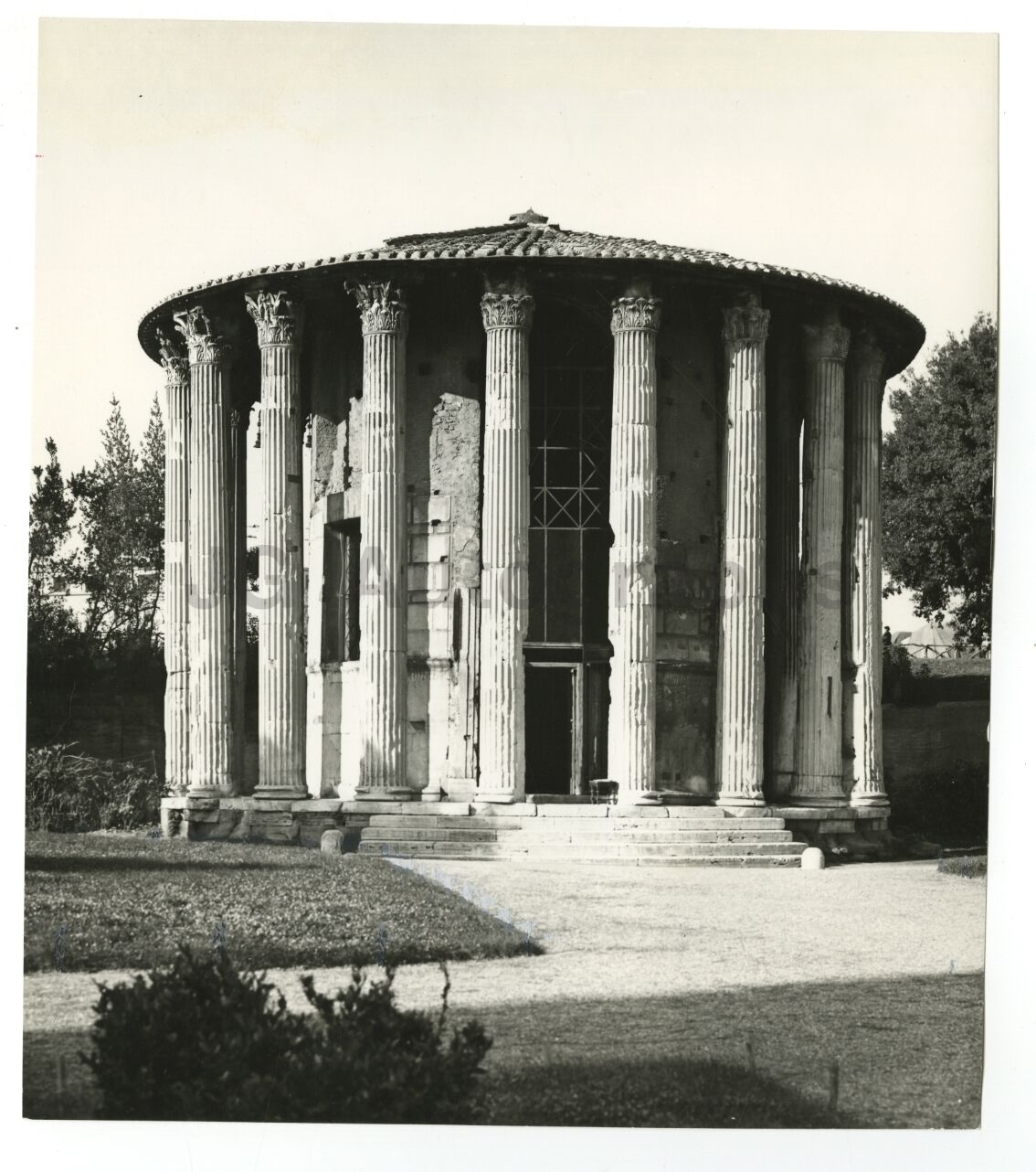 Italian Architecture, The Temple of Vesta - Vintage 7x8 Publication Photograph