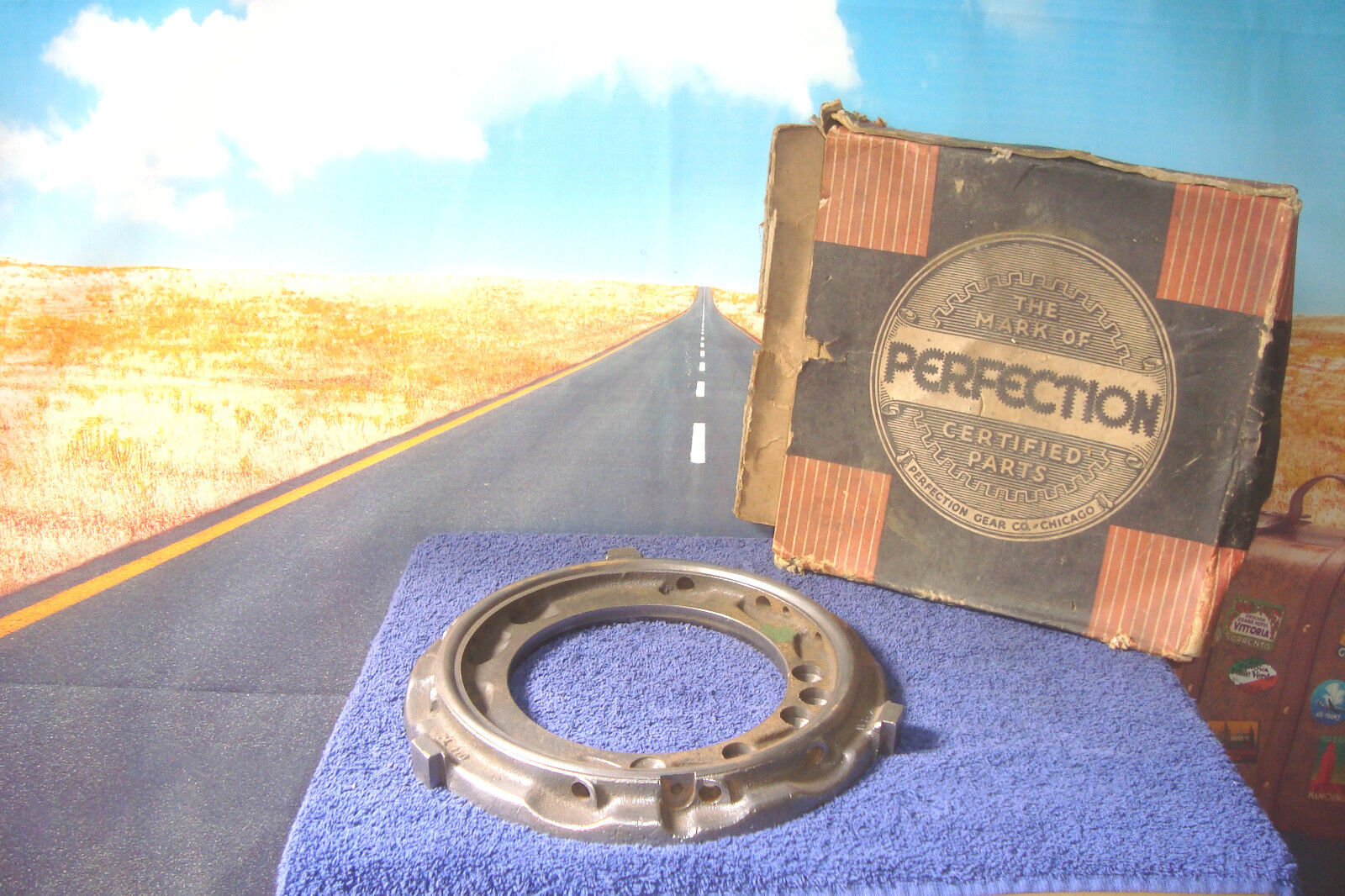 Clutch Pressure Plate NOS Chevy 1930\'s Perfection 11  PL110 Chevrolet Vintage A4