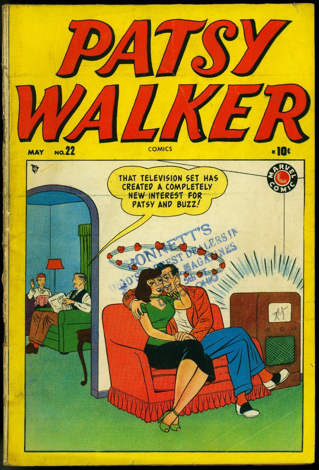 Patsy Walker #22 1949 MARVEL Kurtzman DeCarlo- Cindy- Jeanie VG