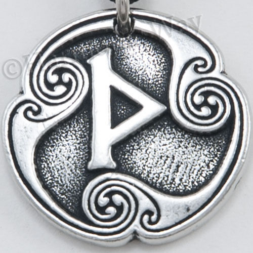 THURISAZ Rune of THOR Magical Viking Norse Pendant Anglo-Saxon Thorn Necklace