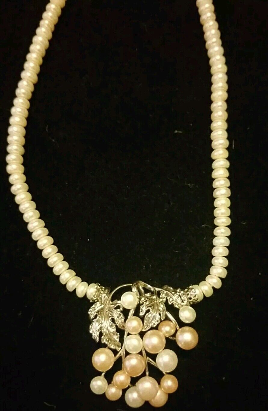 MMA Metropolitan Museum Art 925 Sterling Silver Pearl Necklace
