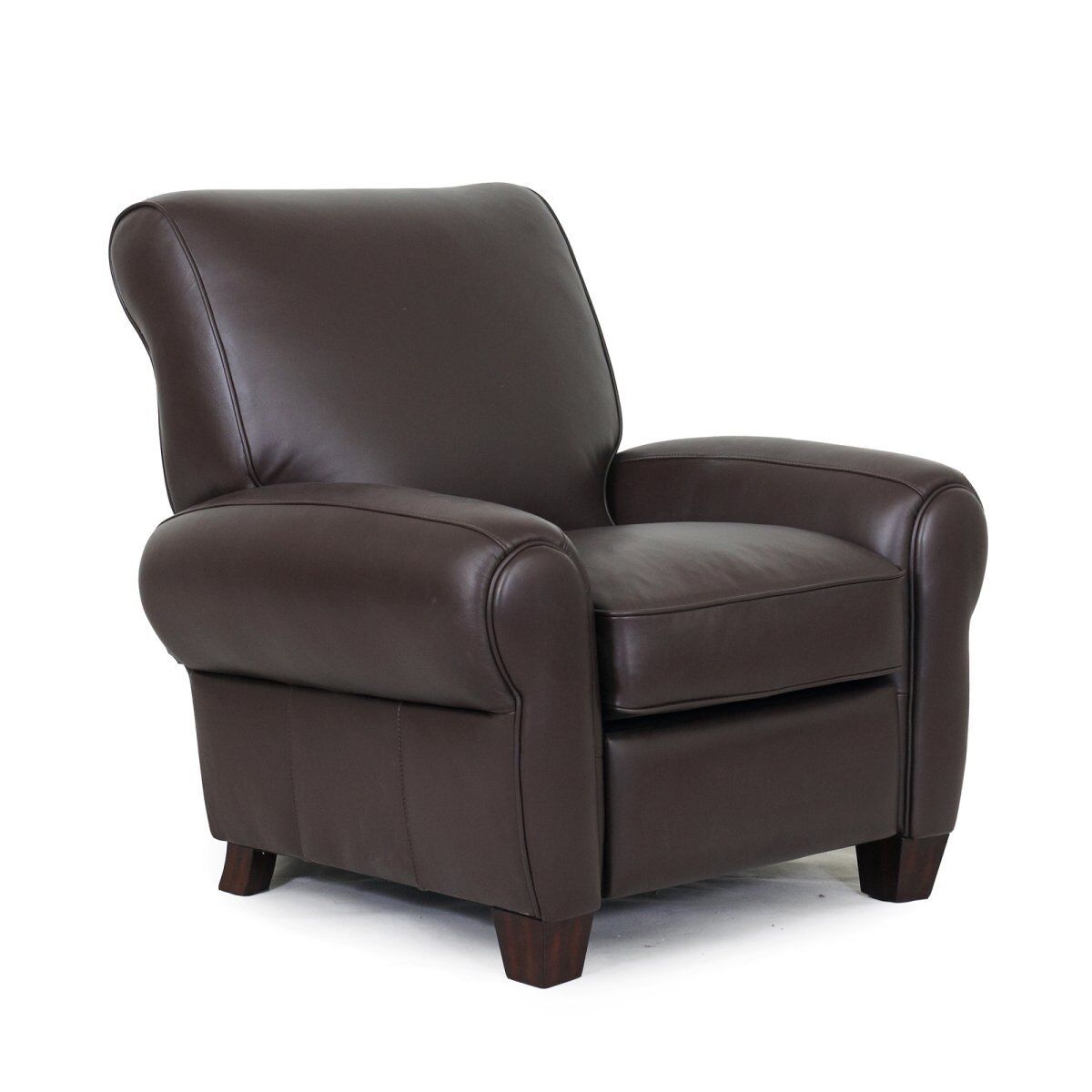 Barcalounger Lectern II Recliner Lounger Chair - Chocolate Top Grain Leather