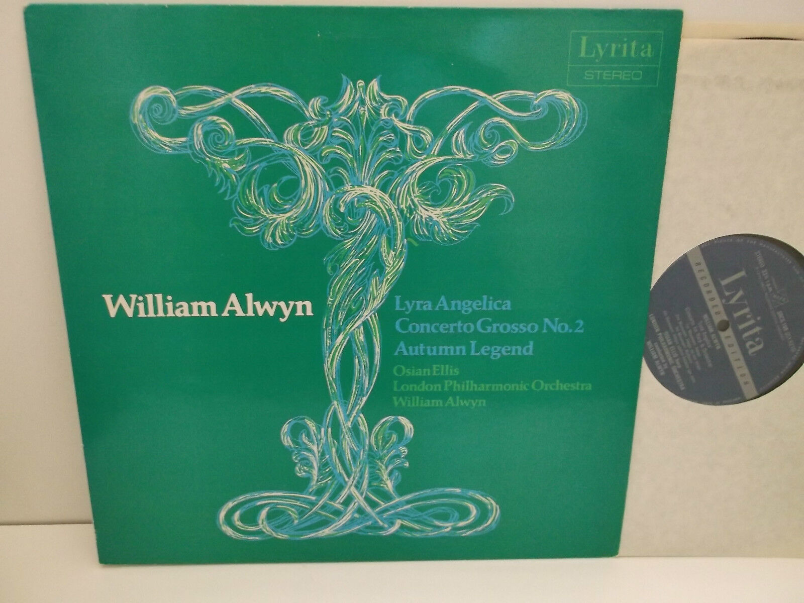 SRCS.108 William Alwyn Lyra Angelica Concerto Grosso No2 Autumn Legend LPO Alwyn