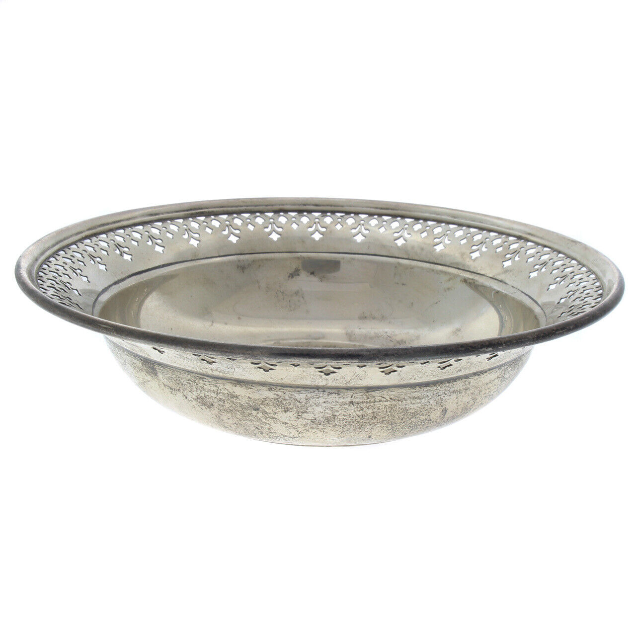 Tiffany & Co. Sterling Silver Reticulated Bowl Circa 1926