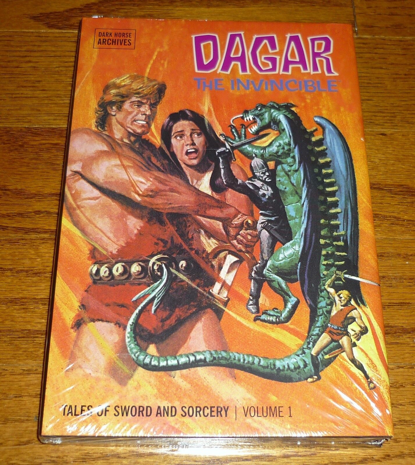 Dagar The Invincible Archive SEALED hardcover book, Dark Horse Comics, Gold Key