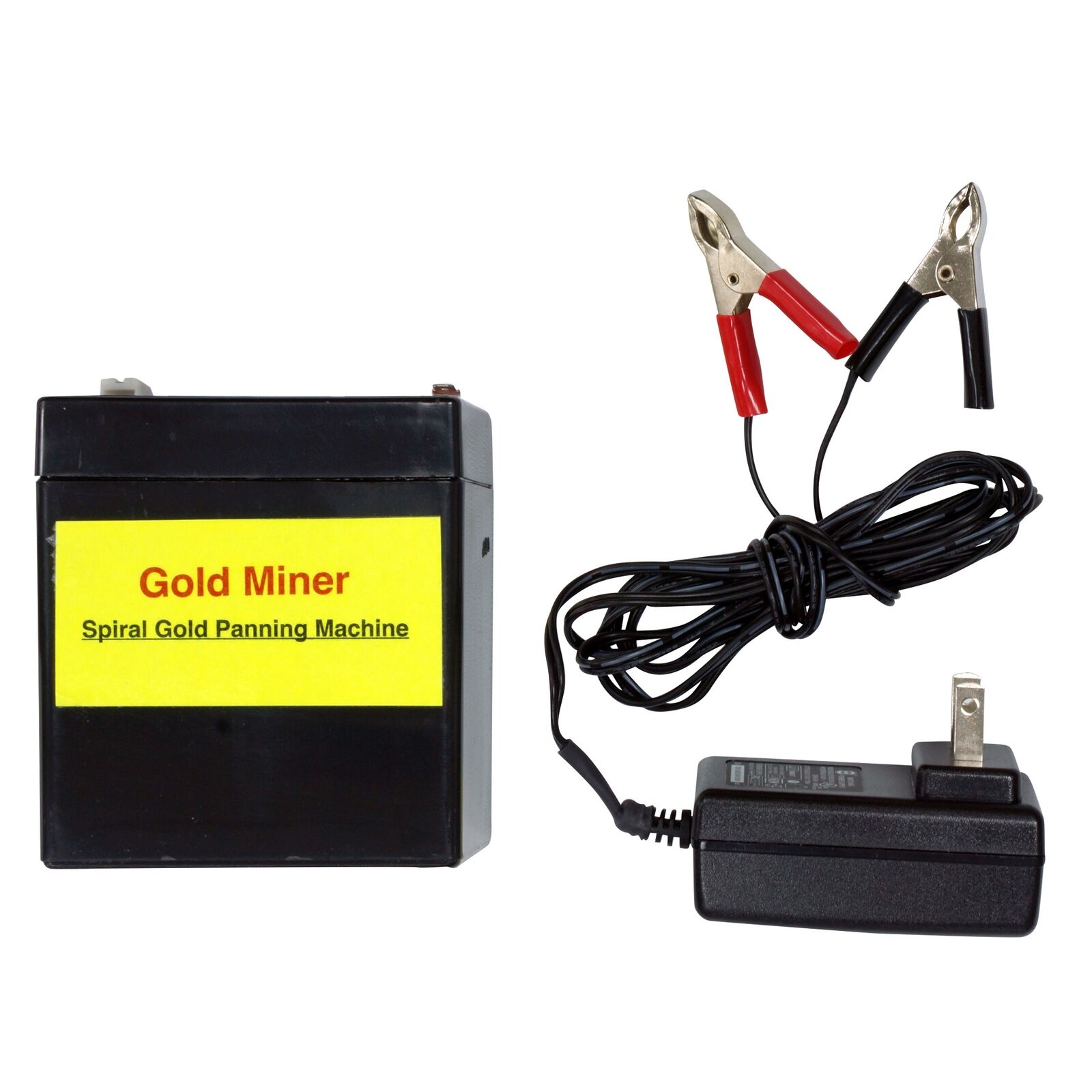 Gold Miner Battery Charger Package for Spiral Gold Panning Machine TGP-002