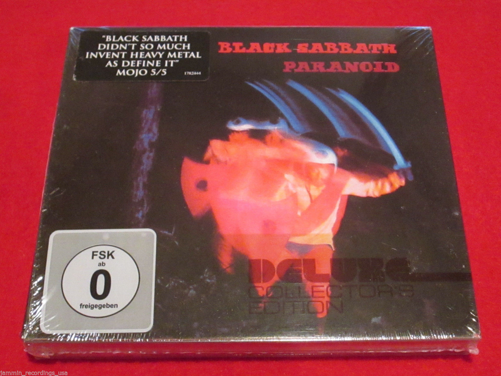 BLACK SABBATH - PARANOID [DELUXE EDITION] - NEW 2CD + DVD BOXSET - 0602517824447