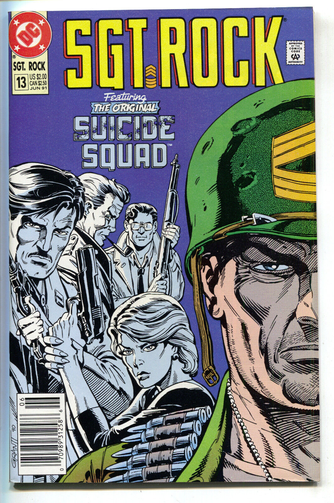 Sgt Rock Special 13 DC 1991 NM Joe Kubert Suicide Squad Our Army At War 150