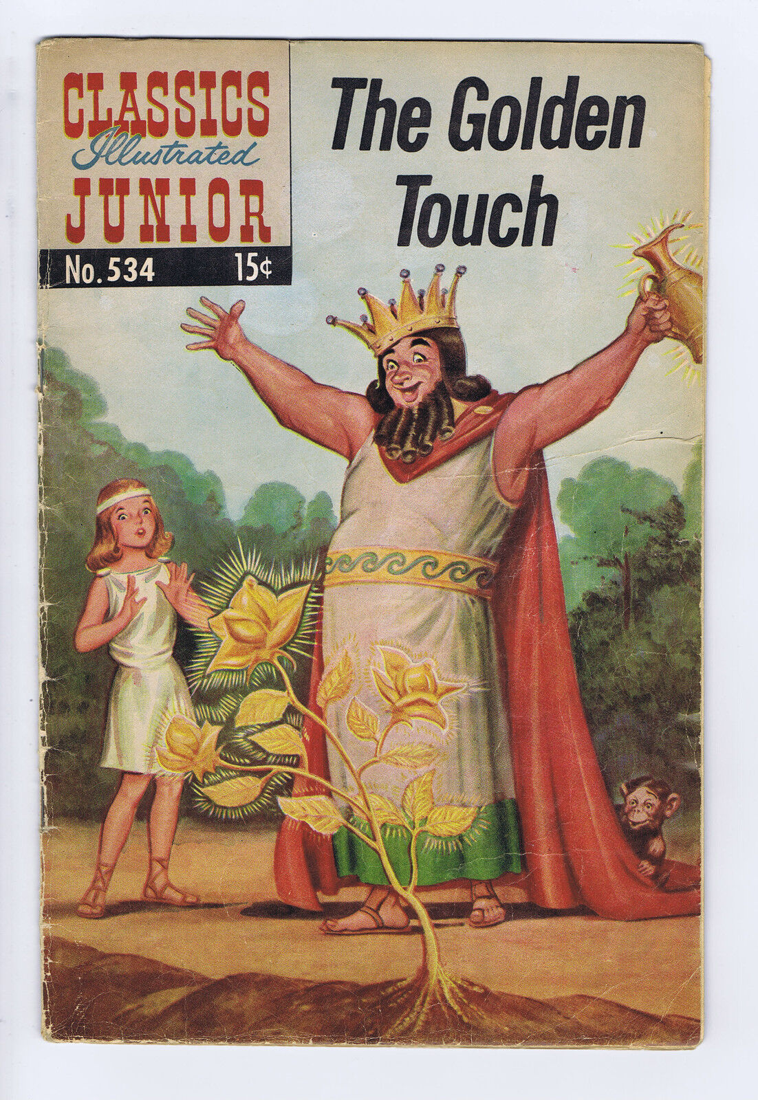 Classics Illustrated Junior #534 Gilberton Pub, Golden Touch