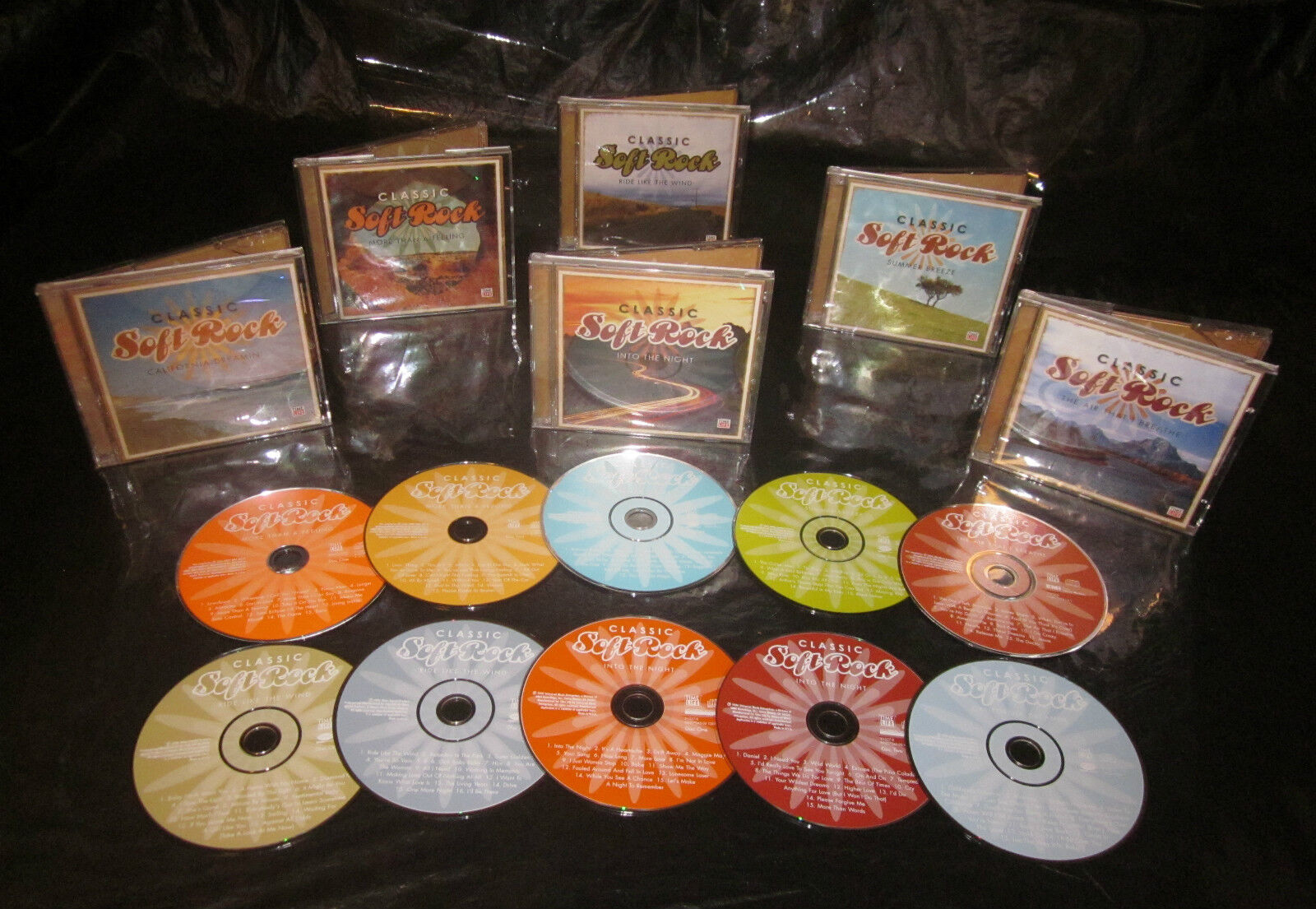 Rare 10 CD Set TIME LIFE Classic Soft Rock SOUNDS OF 70s 80s Eighties The 