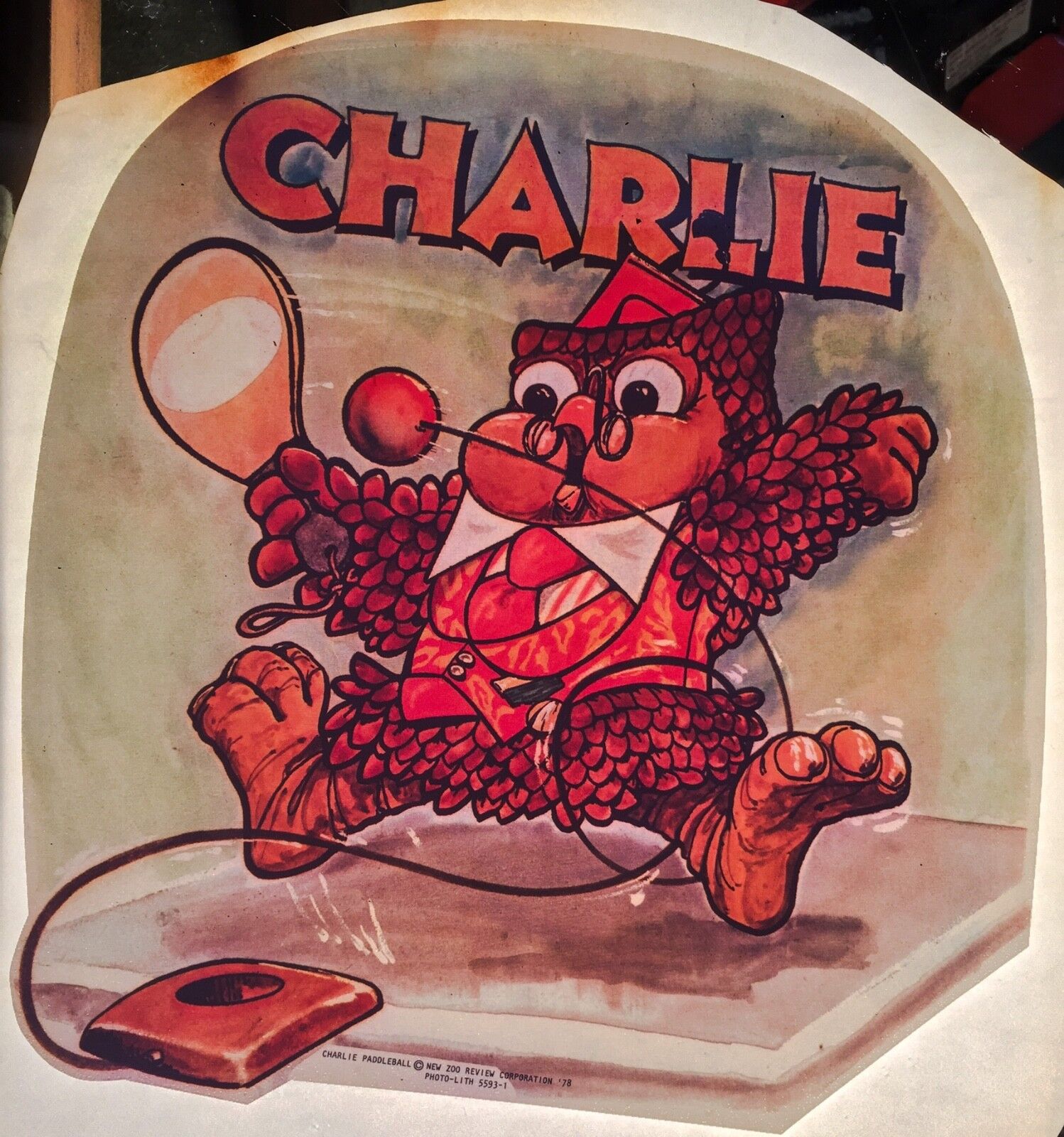 VTG 70’s New Zoo Review Charlie Saturday Morning Cartoon TV Show t-shirt Iron-On