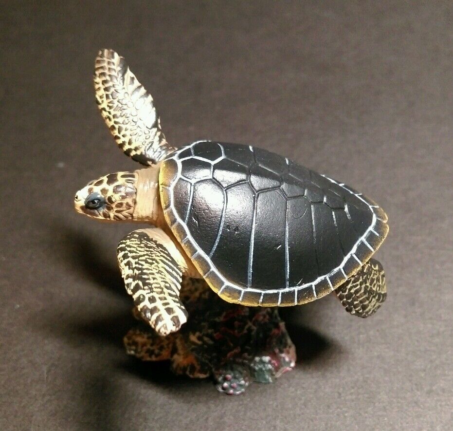 Yujin (Like Kaiyodo Takara) Olive Ridley Turtle Replica PVC Figure Model