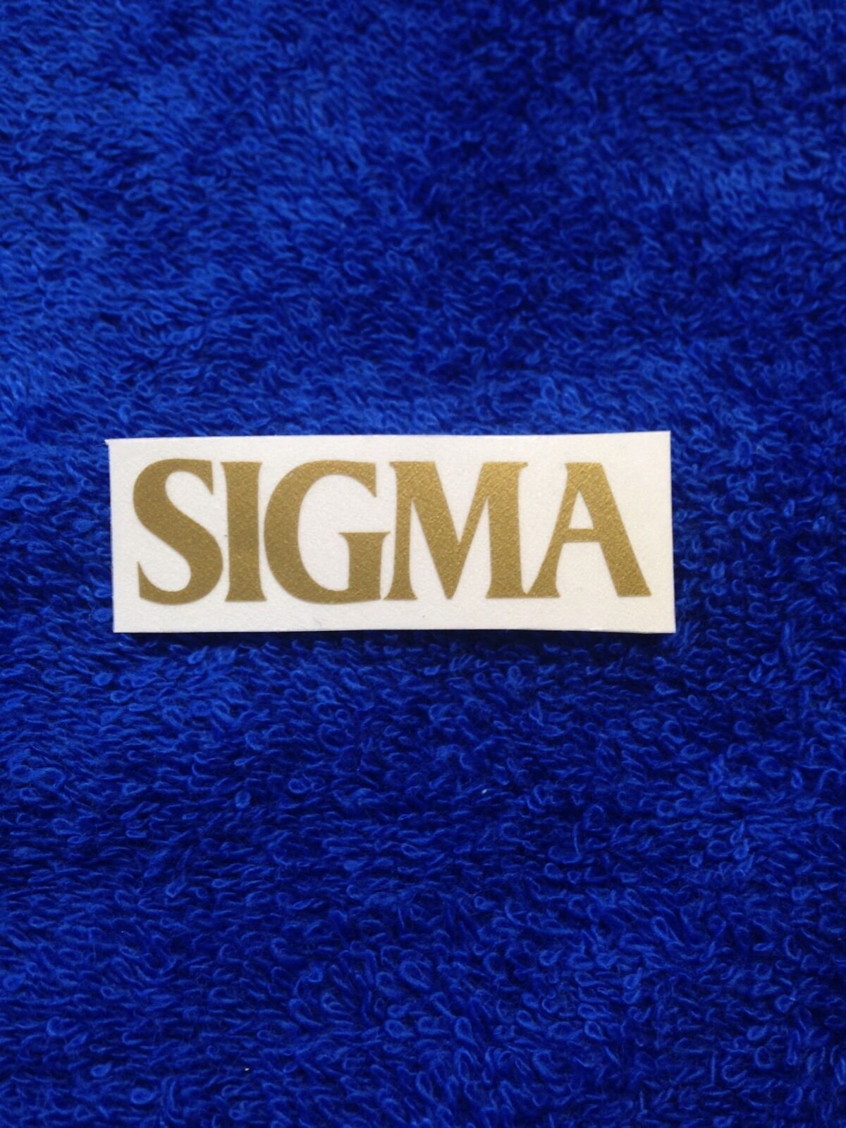 SIGMA Guitar Headstock Decal Sticker Repair Acoustic Martin Vintage Neck Project