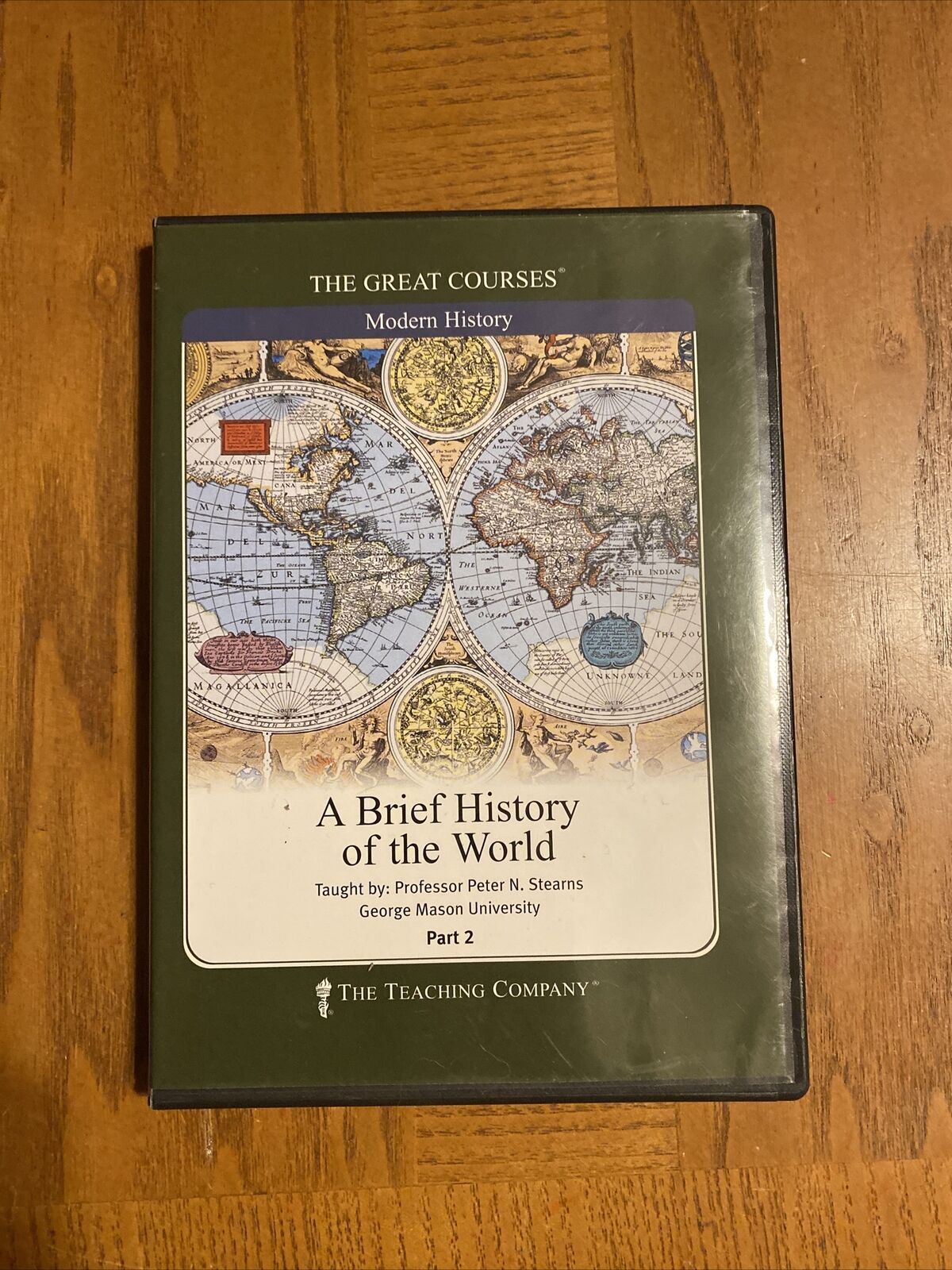 Great Courses “ A Brief History Of The World” Part 1 2 DVDS