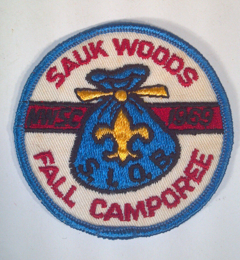 Vintage 1969 Sauk Woods Fall Camporee Boy Scouts SLOB 3\