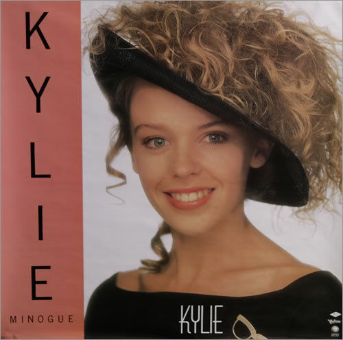 Original 1988 US Geffen Poster Kylie Minogue 1st album Photo (PWL) 23\