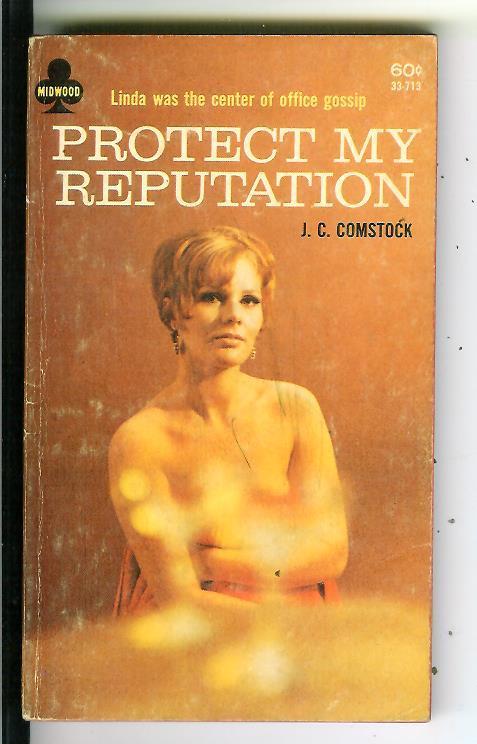 PROTECT MY REPUTATION by Comstock, rare US Midwood sleaze gga pulp vintage pb