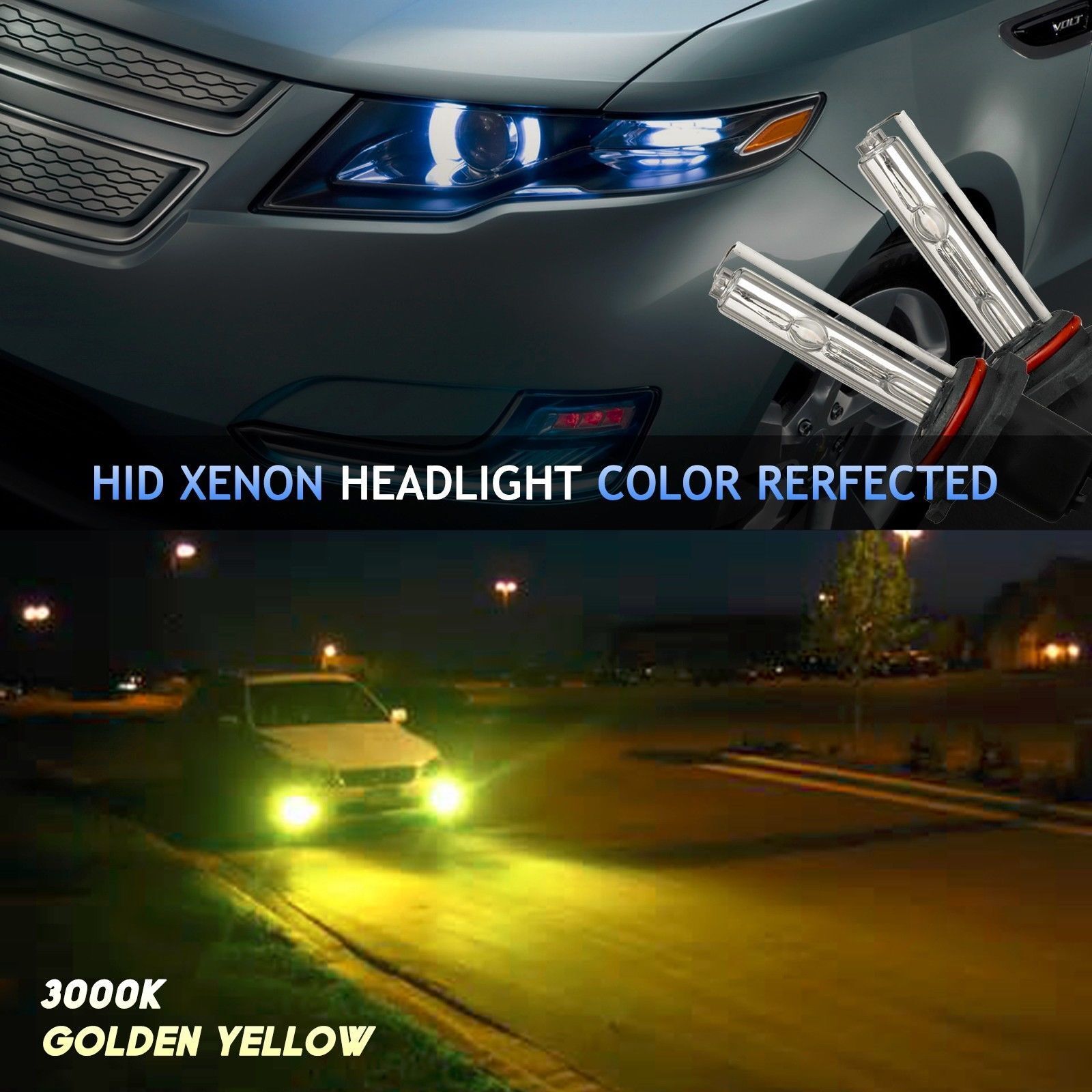Xentec HID Xenon Light Conversion Kit 35W for Honda Accord City Civic CR-V