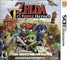 The Legend of Zelda Tri Force Heroes Nintendo 3DS Brand New J