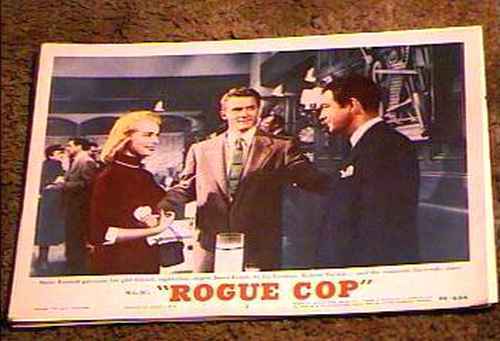 ROGUE COP 1954 LOBBY CARD #3 BAD GIRL
