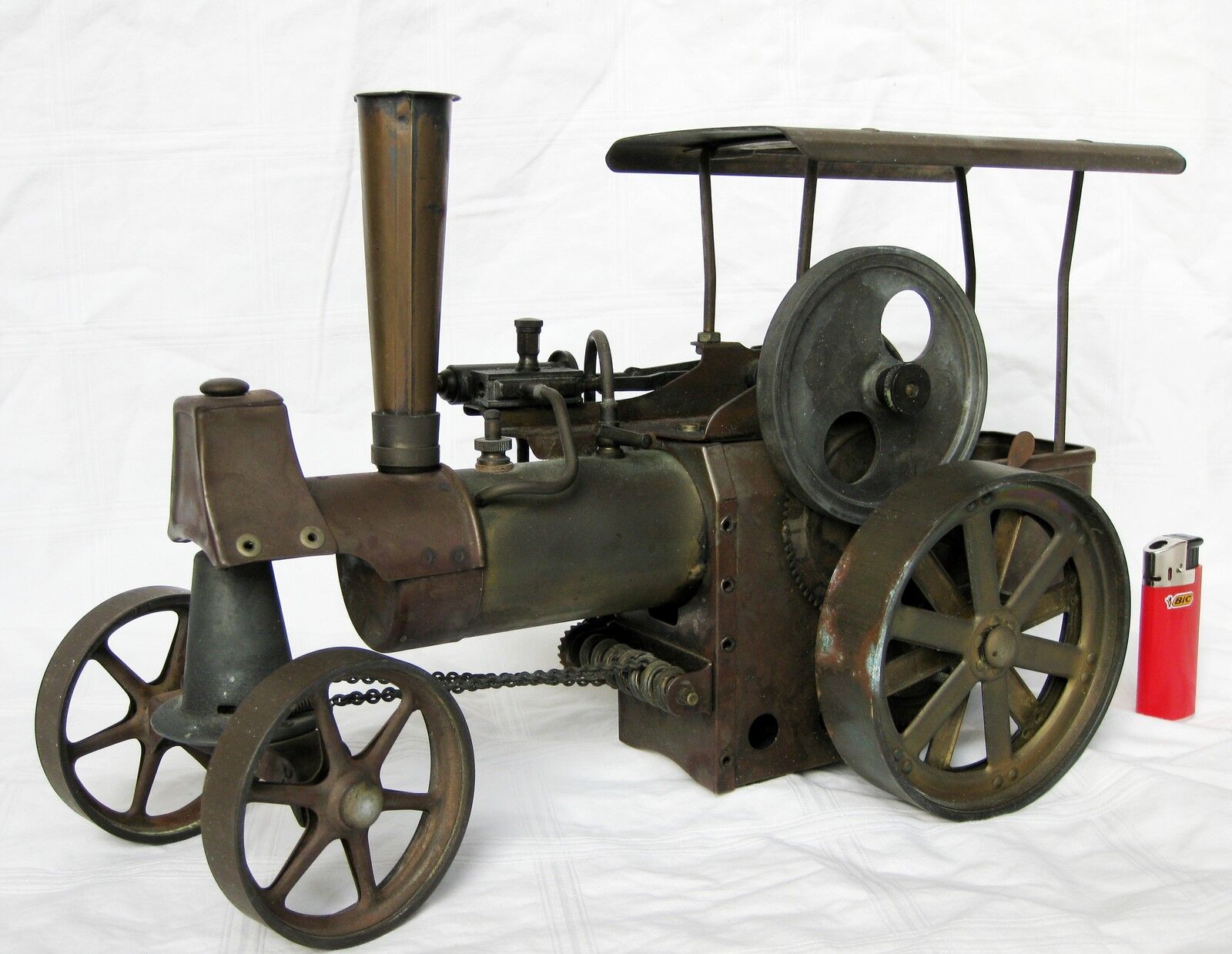 Antique Vintage Live steam Engine  Locomotive, Dampfmaschine 