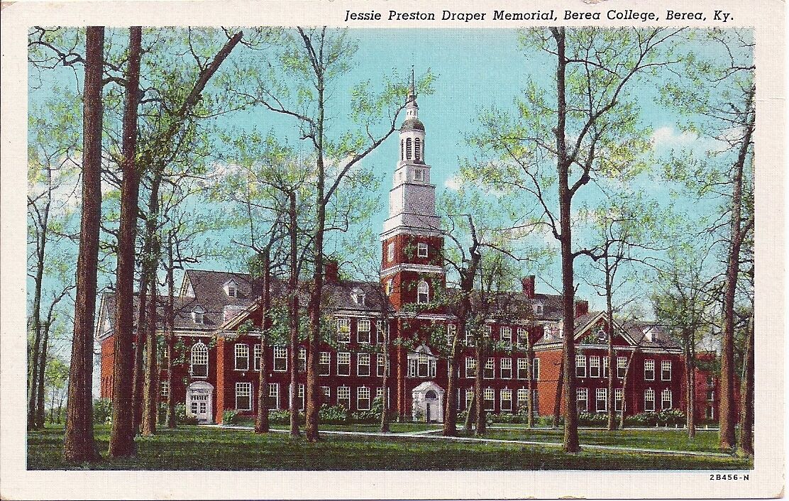 KY-Jessie Preston Draper Memorial-Berea College-Berea Kentucky-Vintage Estate