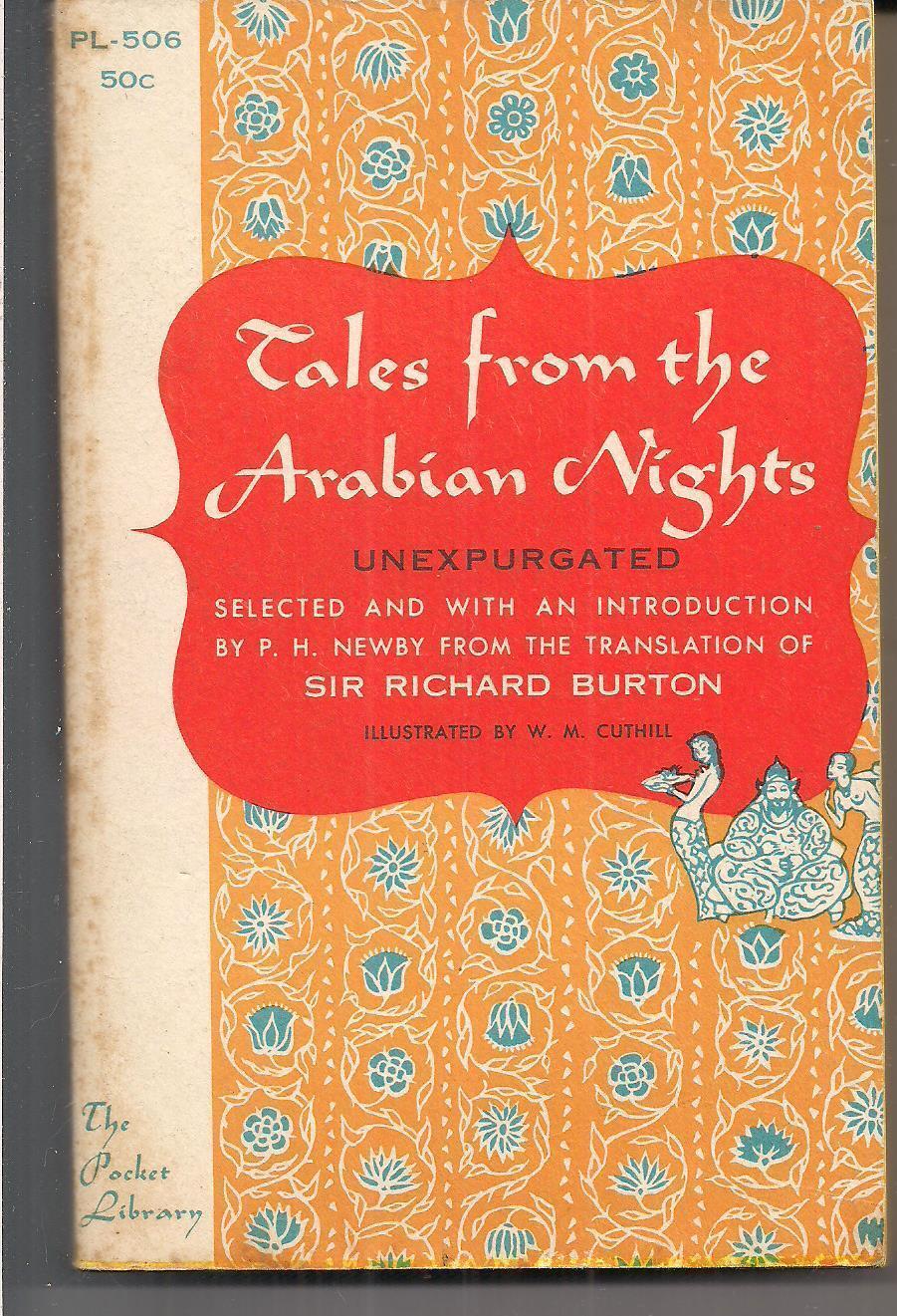 TALES FROM THE ARABIAN NIGHTS ~ POCKET PL-506 1957 4TH trans. SIR RICHARD BURTON