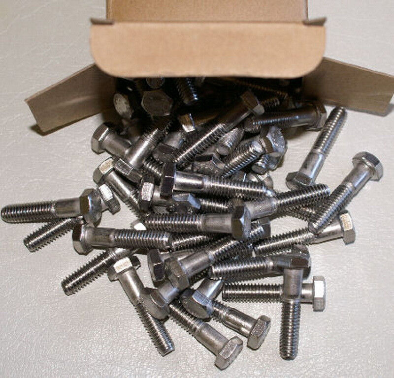 Stainless Steel Hex Head Cap Screw (Bolts) - 5/16 - 18 x 1-1/2\