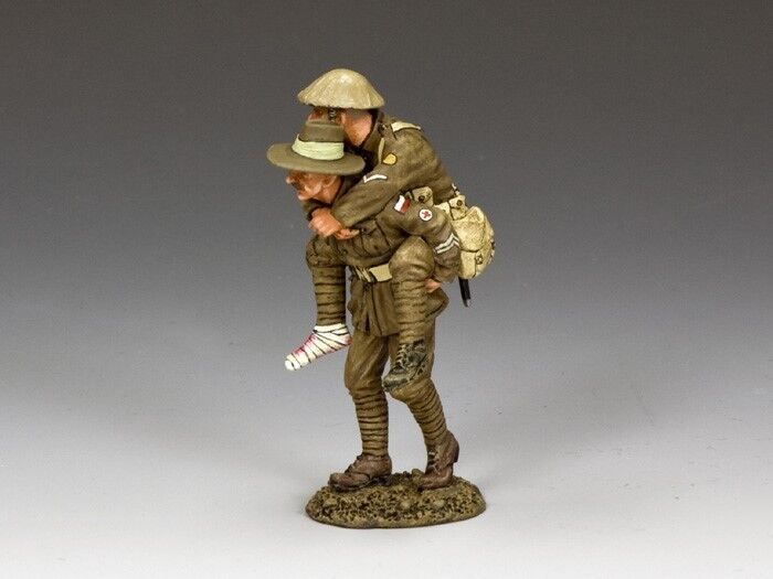 King & Country Soldiers FW184-V WWI Hitching A Ride 1/30 Scale Collectible