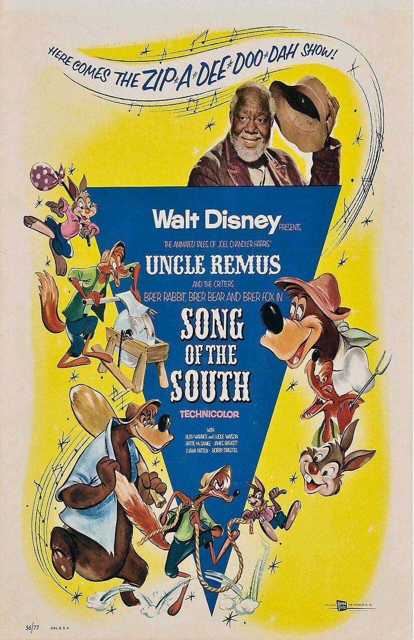 Walt Disney\'s Song Of The South movie poster print (b) Uncle Remus