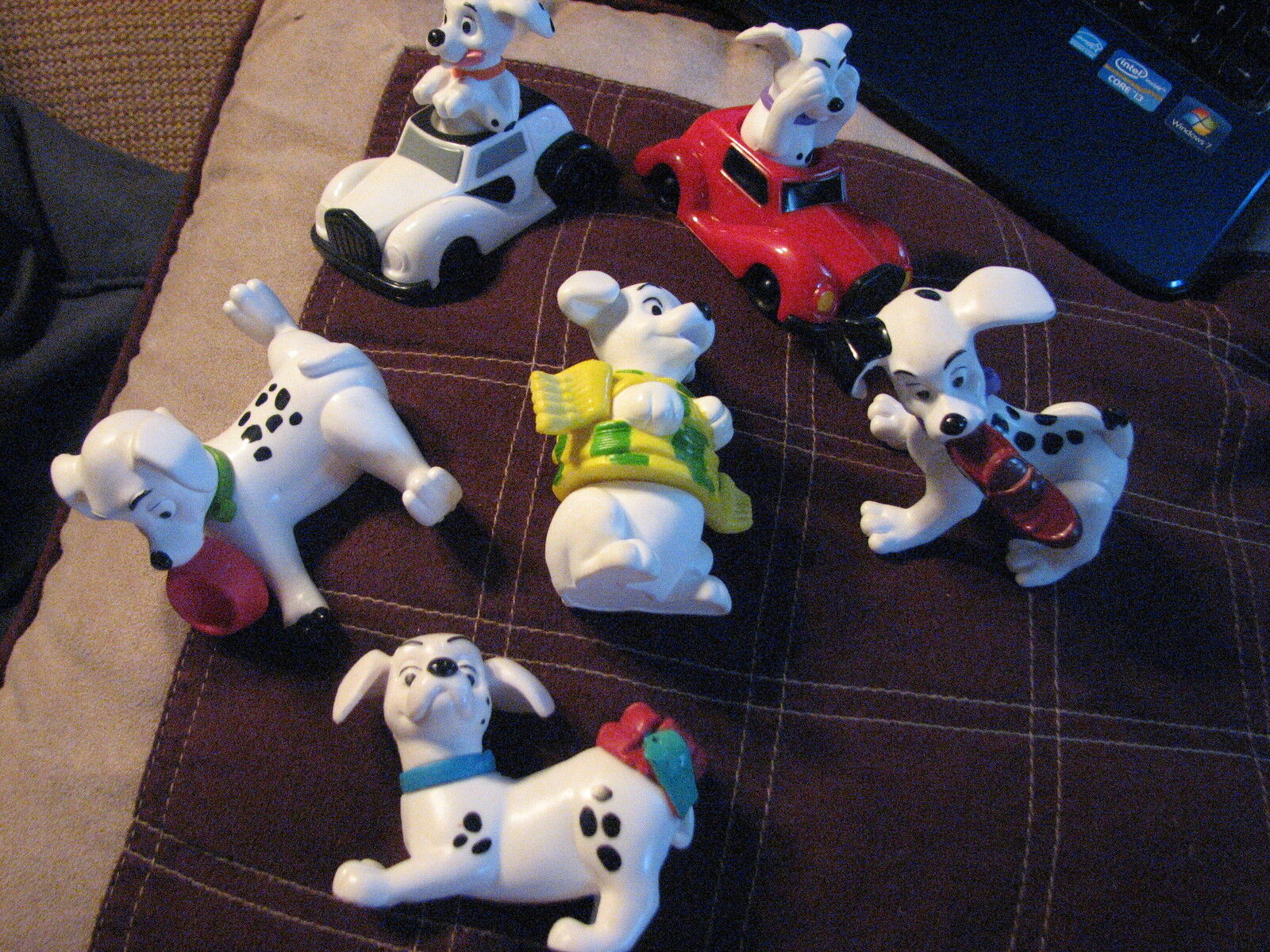 Various 101 Dalmatians McDonald\'s Happy Meal Figures set of 6 CAKE TOPPER