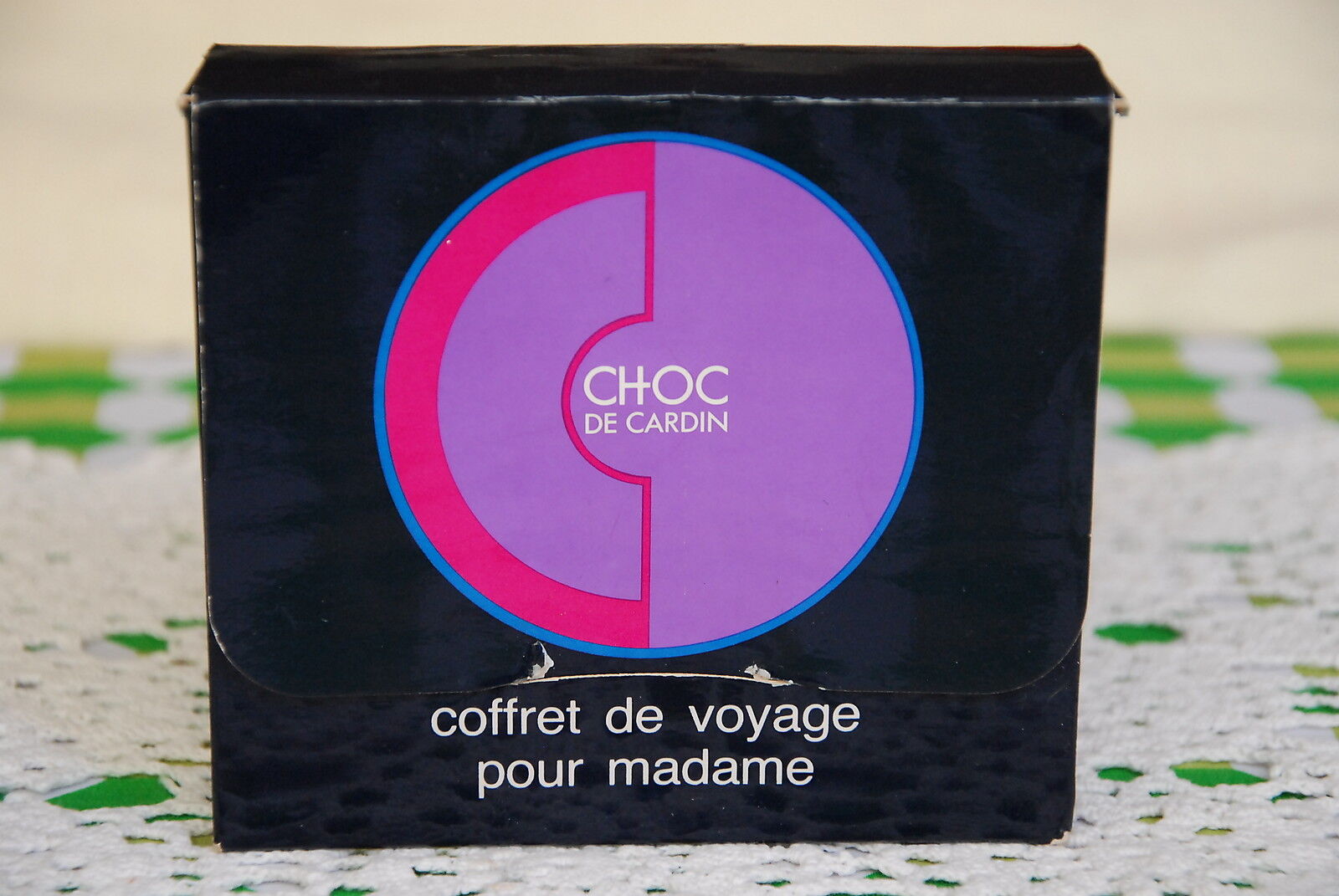 Vintage Choc de Cardin Voyage Travel Kit EDP Deodorant & Savon NIB 30ML Each