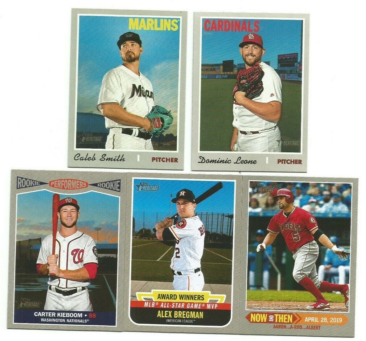 2019 TOPPS HERITAGE HIGH NUMBER STARS,ROOKIES,SP\'S,INSERTS  U-PICK
