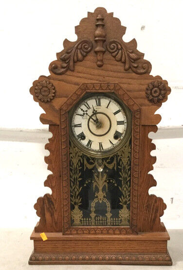 Antique Gilbert Citizen #21 Mantle Clock Lot 2481