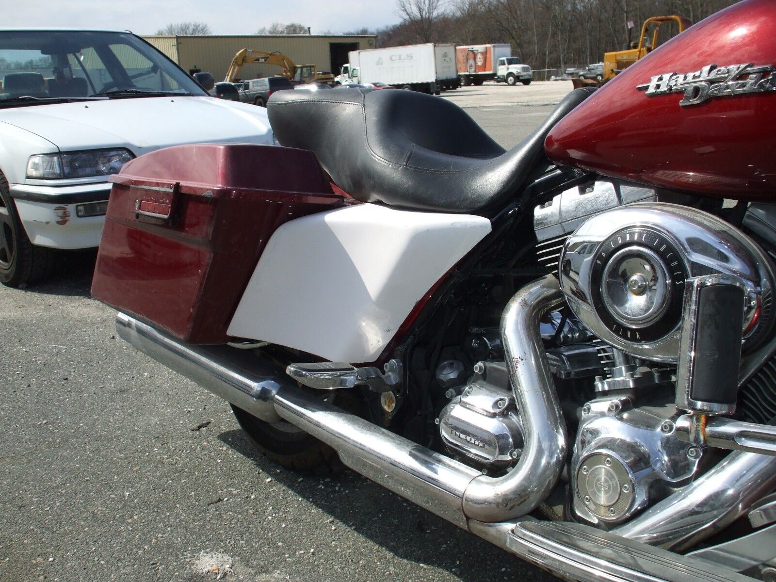 Bagger flaired side covers fits Harley Davidson