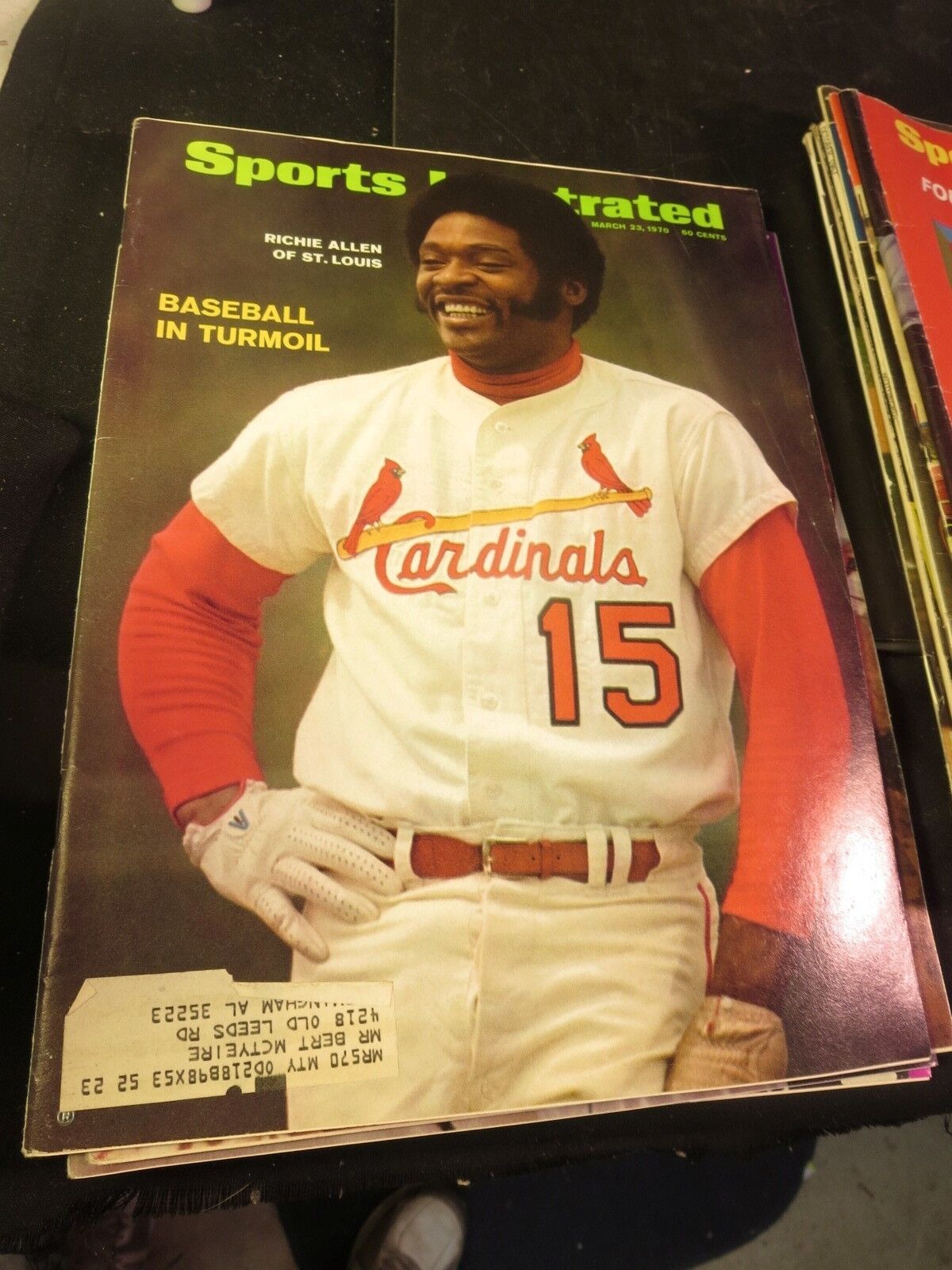 Sports Illustrated March 23, 1970 Richie Allen Baseball Good Condition 