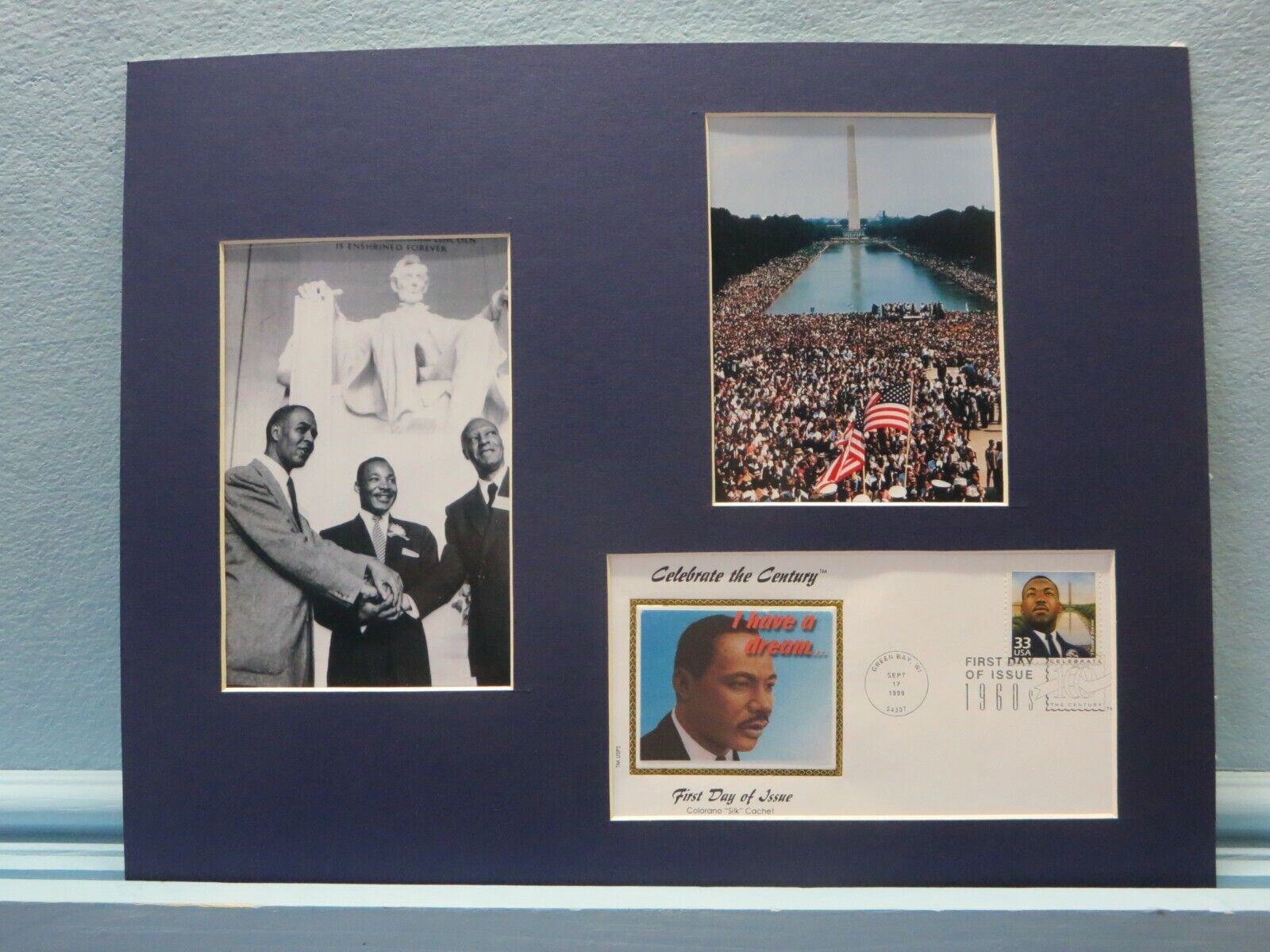 Martin Luther King - I Have a Dream & the March on Washington + First day Cover 