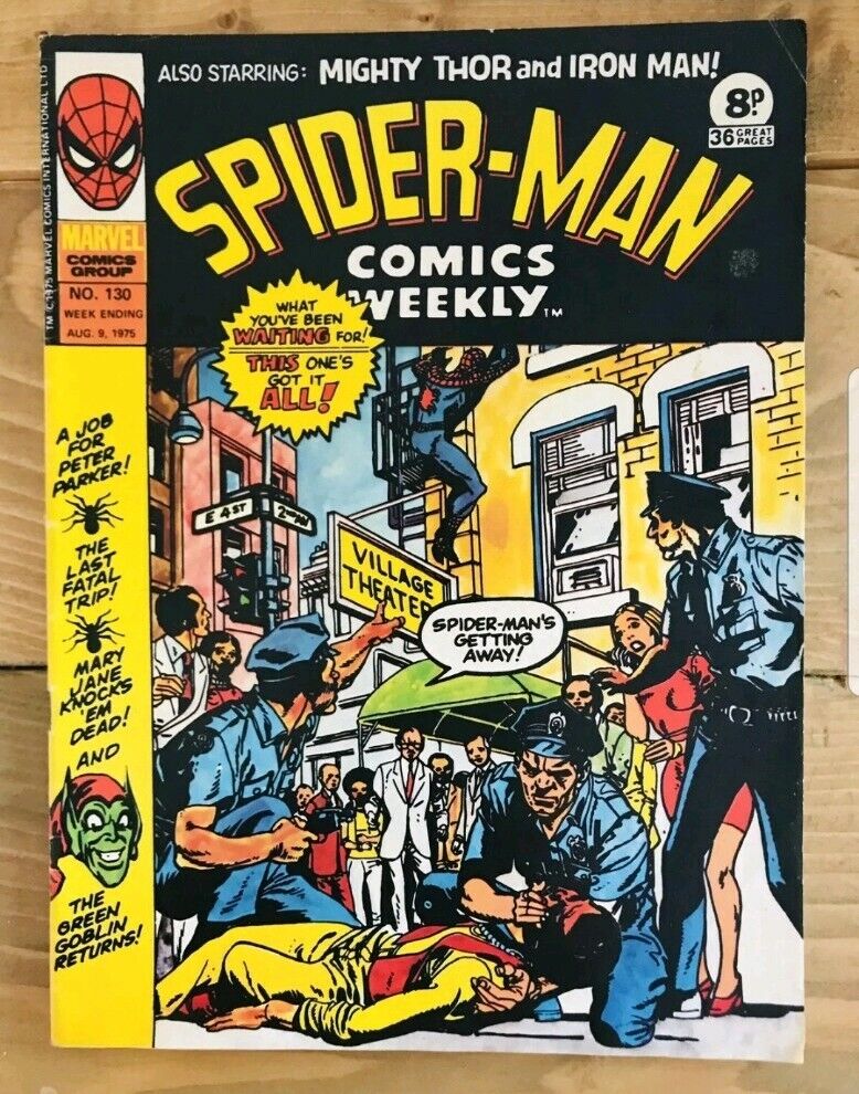 The Amazing Spider-Man #96 British Edition Euro